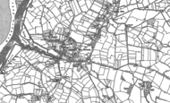 Old Map of Oldbury-on-Severn, 1880