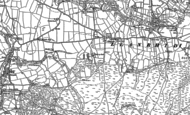 Old Map of Oldwalls, 1896