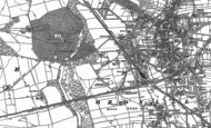 Old Map of Ordsall, 1884