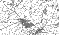 Old Map of Orlingbury, 1884