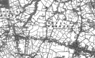 Old Map of Orrell, 1892