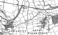 Old Map of Orton Wistow, 1887 - 1899
