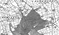 Old Map of Osmaston, 1880