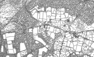 Old Map of Ossemsley, 1896 - 1907