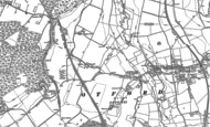 Old Map of Otford, 1895