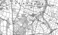 Old Map of Otterham, 1882