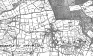 Old Map of Oulston, 1889 - 1890