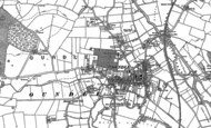 Old Map of Oundle, 1885 - 1899