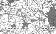 Old Map of Outhill, 1886 - 1903