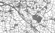 Old Map of Over Whitacre, 1886 - 1902