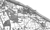Old Map of Overstrand, 1905