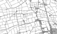 Old Map of Owersby Moor, 1886