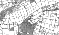 Old Map of Oxborough, 1879 - 1884