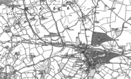 Old Map of Oxenhall, 1882