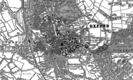Old Map of Oxford, 1898 - 1919