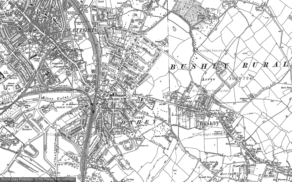 Oxhey, 1896 - 1934