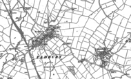 Old Map of Padbury, 1898
