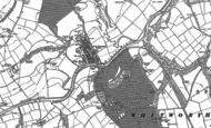 Old Map of Page Bank, 1895 - 1896