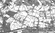 Old Map of Page Moss, 1891 - 1906