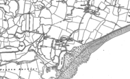 Old Map of Pagham, 1909