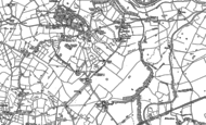 Old Map of Painters Green, 1909