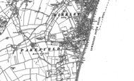 Old Map of Pakefield, 1904