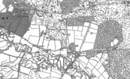 Old Map of Pallington Heath, 1886
