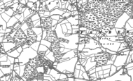 Old Map of Pamber Green, 1894
