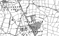 Old Map of Papworth Everard, 1887