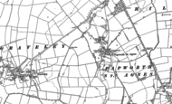 Old Map of Papworth St Agnes, 1887 - 1900