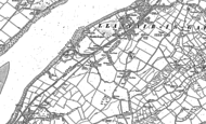 Old Map of Parciau, 1899