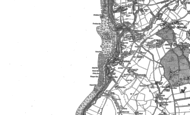 Old Map of Parton, 1923
