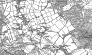 Old Map of Passfield, 1909