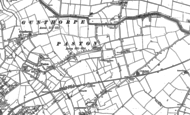 Old Map of Paston, 1899 - 1900