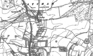 Old Map of Patcham, 1897 - 1909