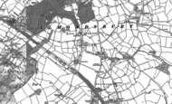Old Map of Patchway, 1880 - 1901