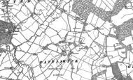 Old Map of Pattiswick, 1896