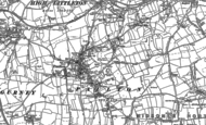 Old Map of Paulton, 1884