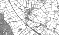 Old Map of Paxford, 1900