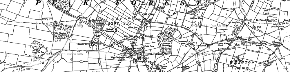 Old map of Beytonsdale in 1879