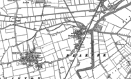 Old Map of Peakirk, 1899