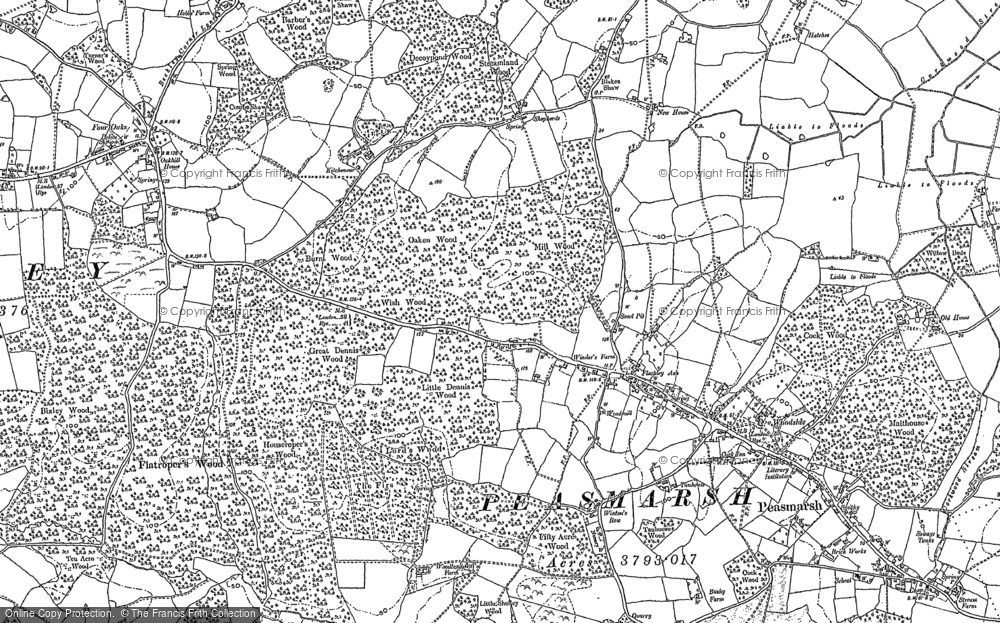 Peasmarsh, 1897 - 1908