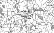 Old Map of Pebmarsh, 1896 - 1902