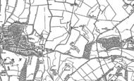 Old Map of Pegsdon, 1899