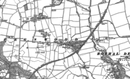 Old Map of Pegswood, 1896