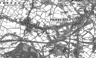 Old Map of Pemberton, 1892