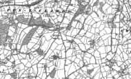 Old Map of Pen-y-clawdd, 1900
