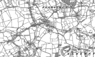 Old Map of Pendock, 1883 - 1903