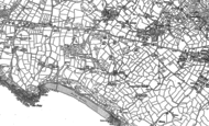 Old Map of Pengersick, 1907