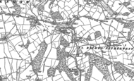 Old Map of Penhow, 1900